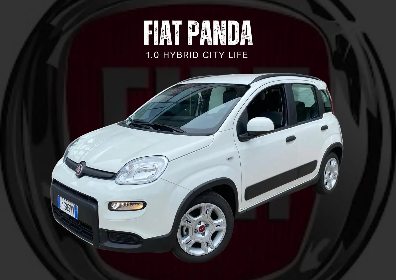 Fiat Panda Panda 1.0 firefly hybrid City Life Blanc - 1