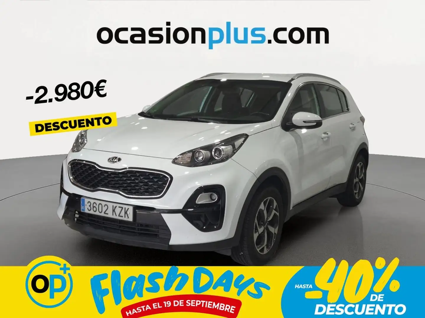 Kia Sportage 1.6 CRDi Business DCT 4x2 136 Blanco - 1