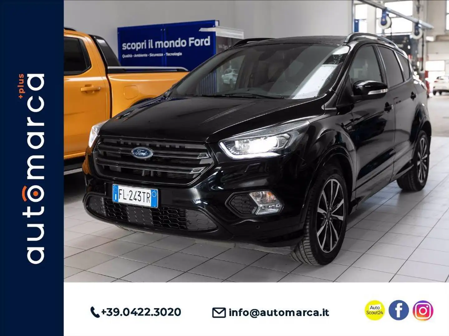 Ford Kuga 1.5 ecoboost ST-Line 2wd 150cv Fekete - 1