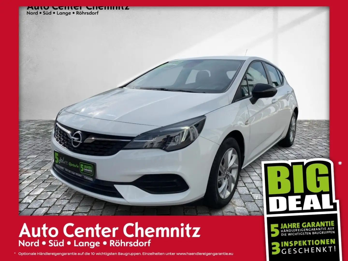Opel Astra K 1.2 Edition LED/Multimedia/LHZ/PDC/LM Wit - 1