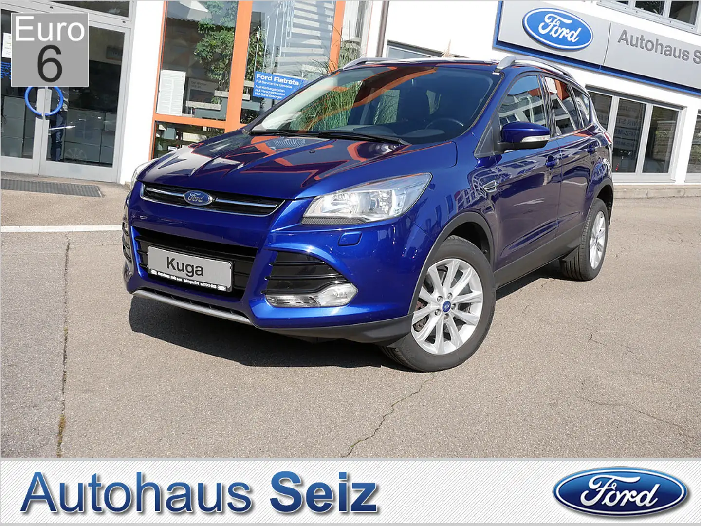 Ford Kuga 2.0 TDCi 4x2 Titanium KLIMA PDC SHZ Blau - 1