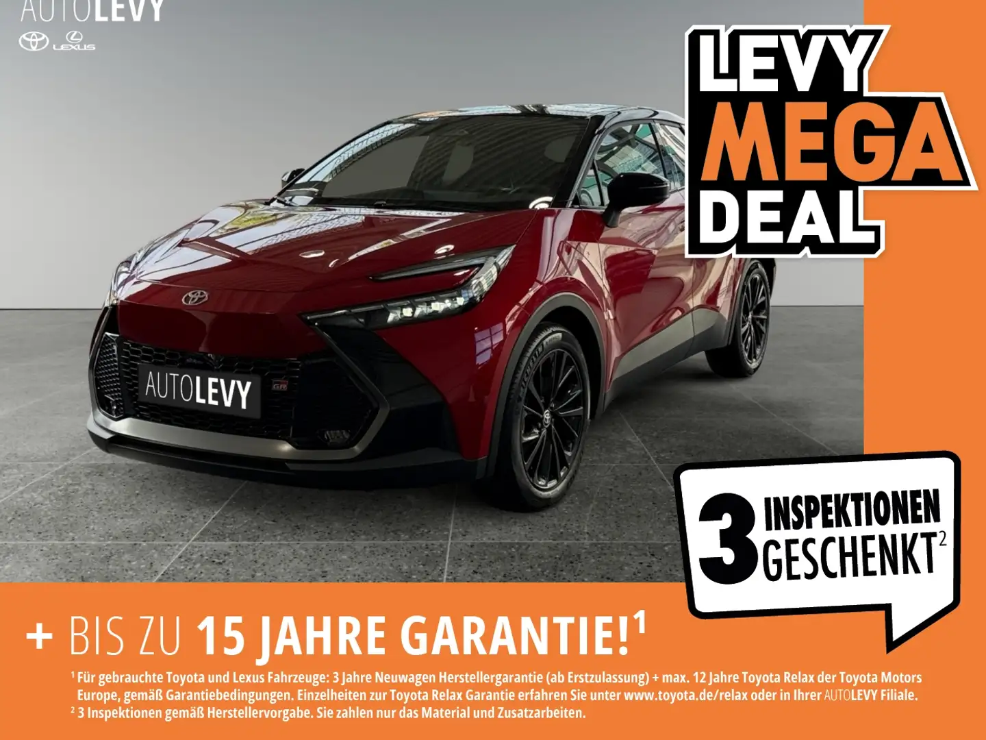 Toyota C-HR 2.0 FWD GR Sport +Alcantara+LED+JBL+SHZ+LHZ+ Negro - 1