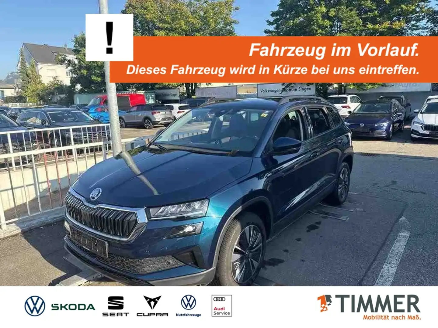 Skoda Karoq 2.0 TDI DSG TOUR +AHK +RKAM +LED +ACC +VIRTUAL +N Blau - 1
