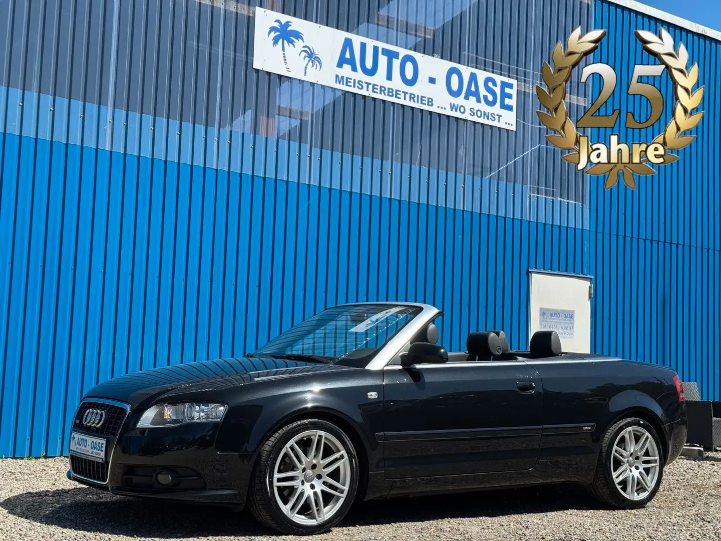 Audi A4 Cabriolet 1.8 T*Automatik*S-Line*Leder*Xenon* Schwarz - 1