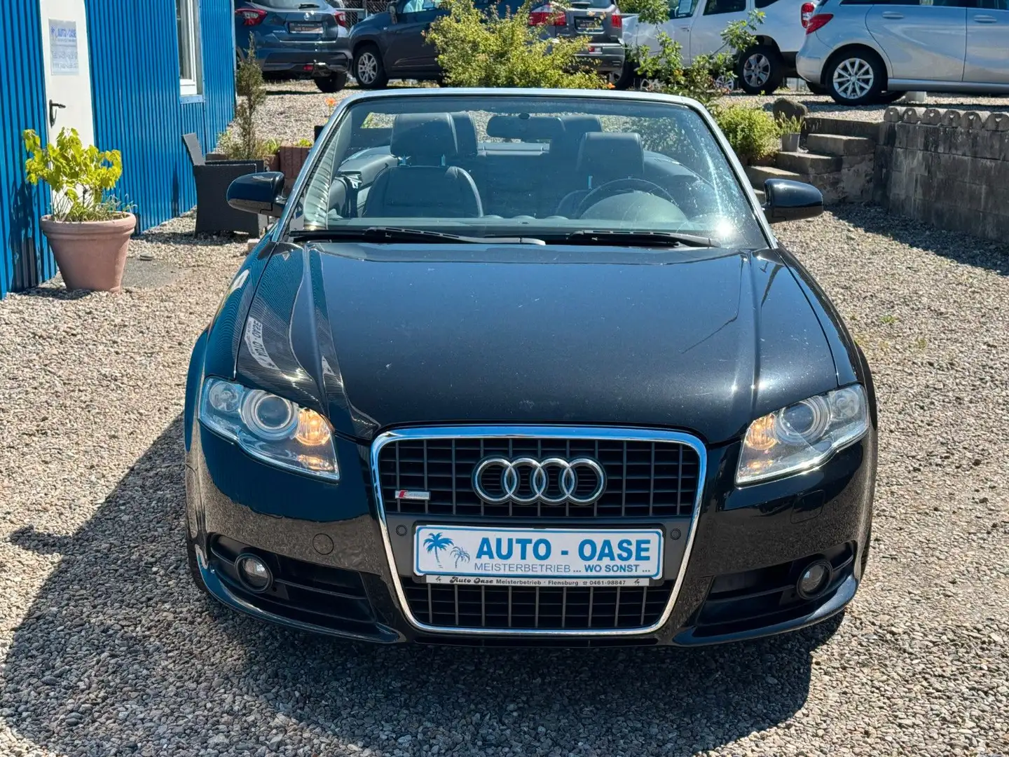 Audi A4 Cabriolet 1.8 T*Automatik*S-Line*Leder*Xenon* Schwarz - 2