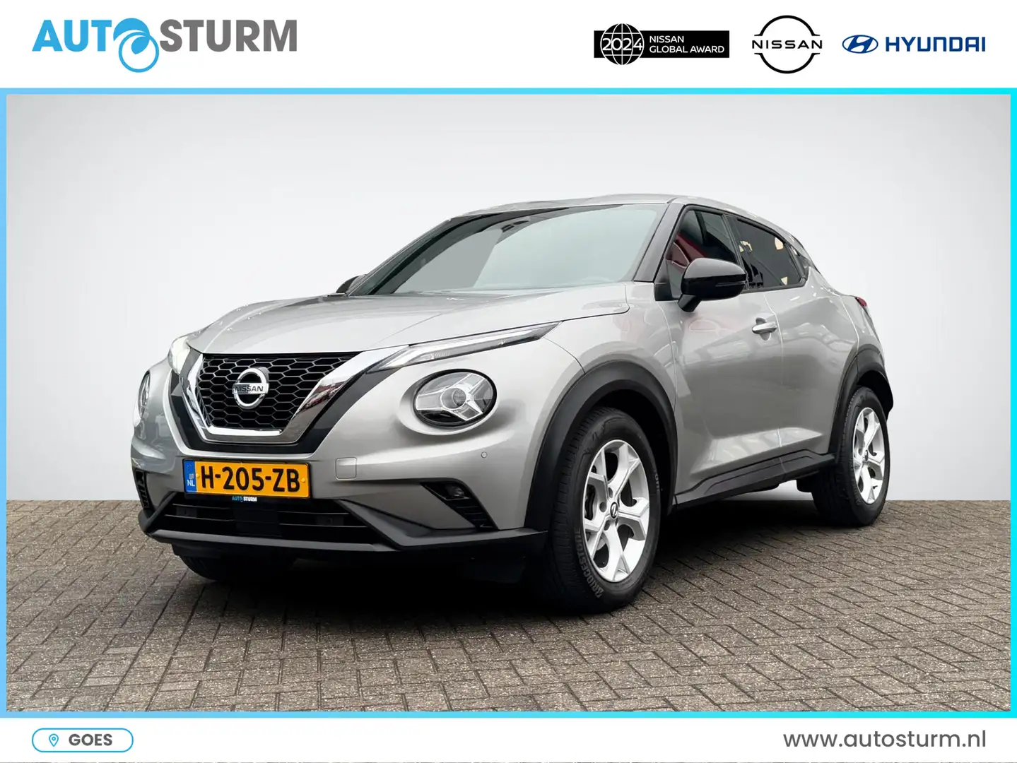 Nissan Juke 1.0 DIG-T N-Connecta | Trekhaak | Navigatie | Came Zilver - 1