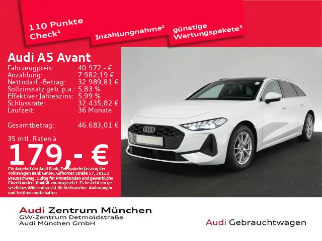 Audi A5 TDI S tronic AHK/Pano/StdHzg