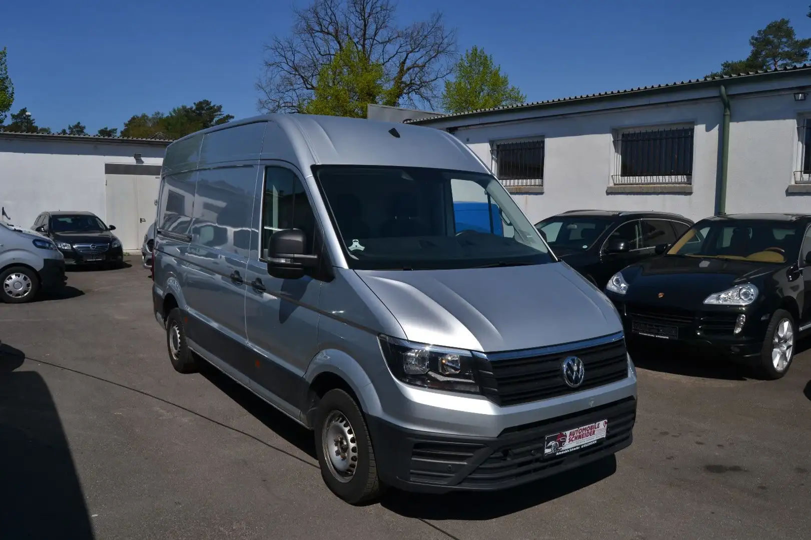 Volkswagen Crafter Kasten Kasten 30 mittellang Hochdach FWD Stříbrná - 2