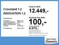 Opel Crossland 1.2 INNOVATION LED/Navi/SHZ/LHZ/180° Gris - thumbnail 4
