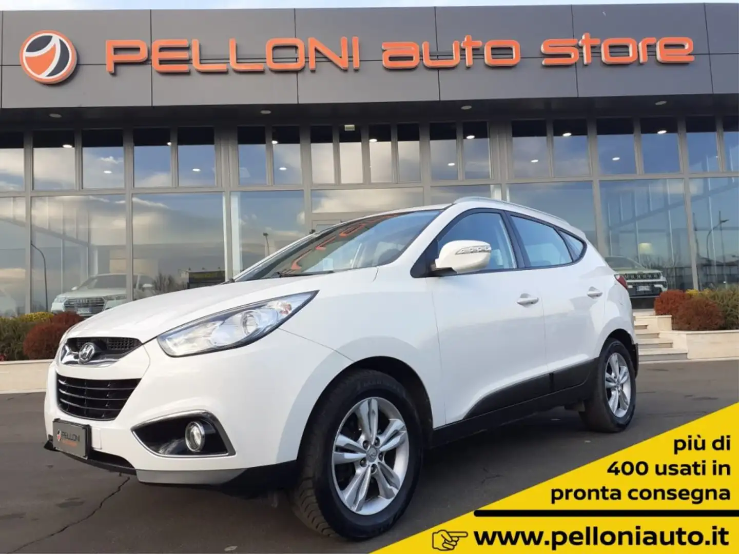 Hyundai iX35 2.0 CRDi 4WD 1°PROP - GARANZIA - KM CERTIFICATI Bianco - 1