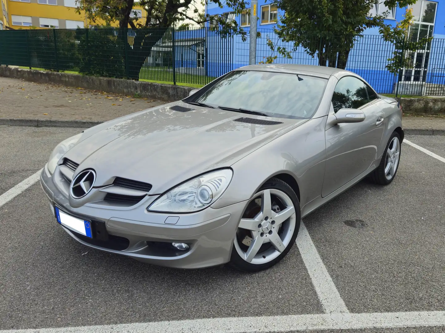 Mercedes-Benz SLK 350 CAMBIO MANUALE Grigio - 2