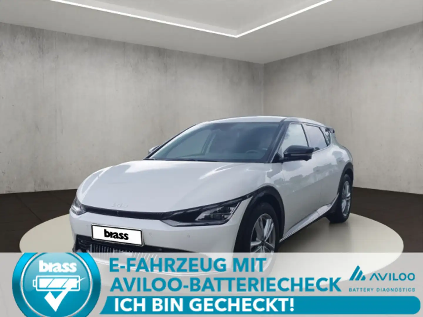 Kia EV6 77.4 AWD WP INSP COM ASS S Weiß - 1