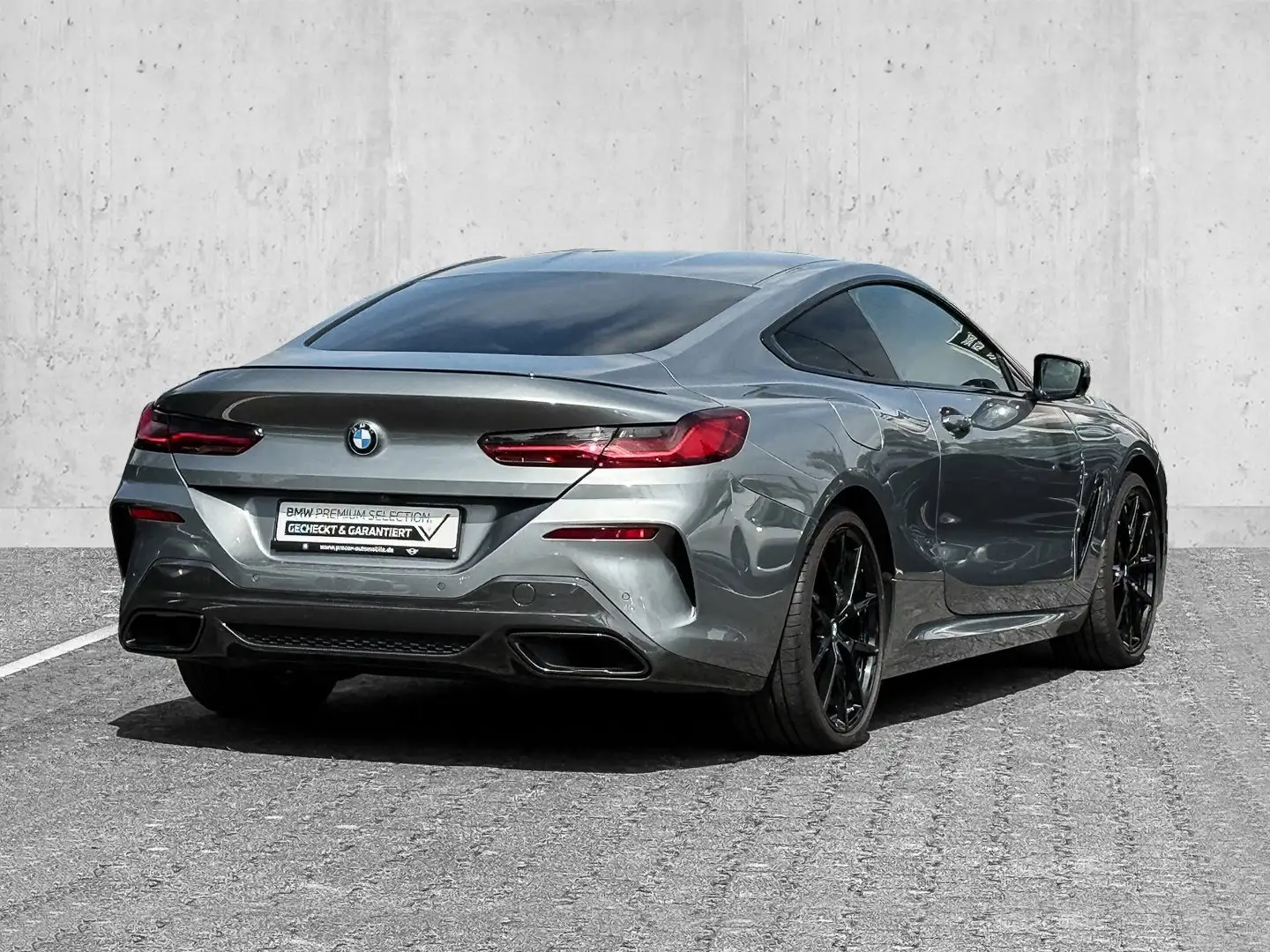 BMW 840 d xDrive M SPORT+HUD+ACC+360+SOFT+LASER+B&W Szary - 2