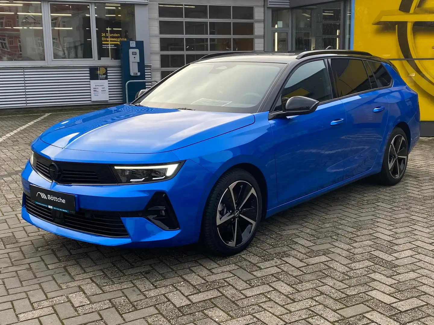 Opel Astra ST GS Line AT/AHK/LED/NAVI/KAMERA Bleu - 2