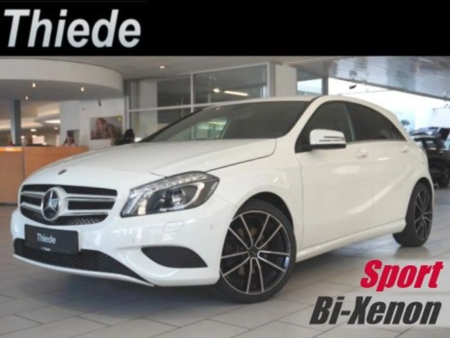 Mercedes-Benz A 180 STYLE BLUEEFF. NAVI/BI-XENON/SPORT/SHZ/PDC Fehér - 1