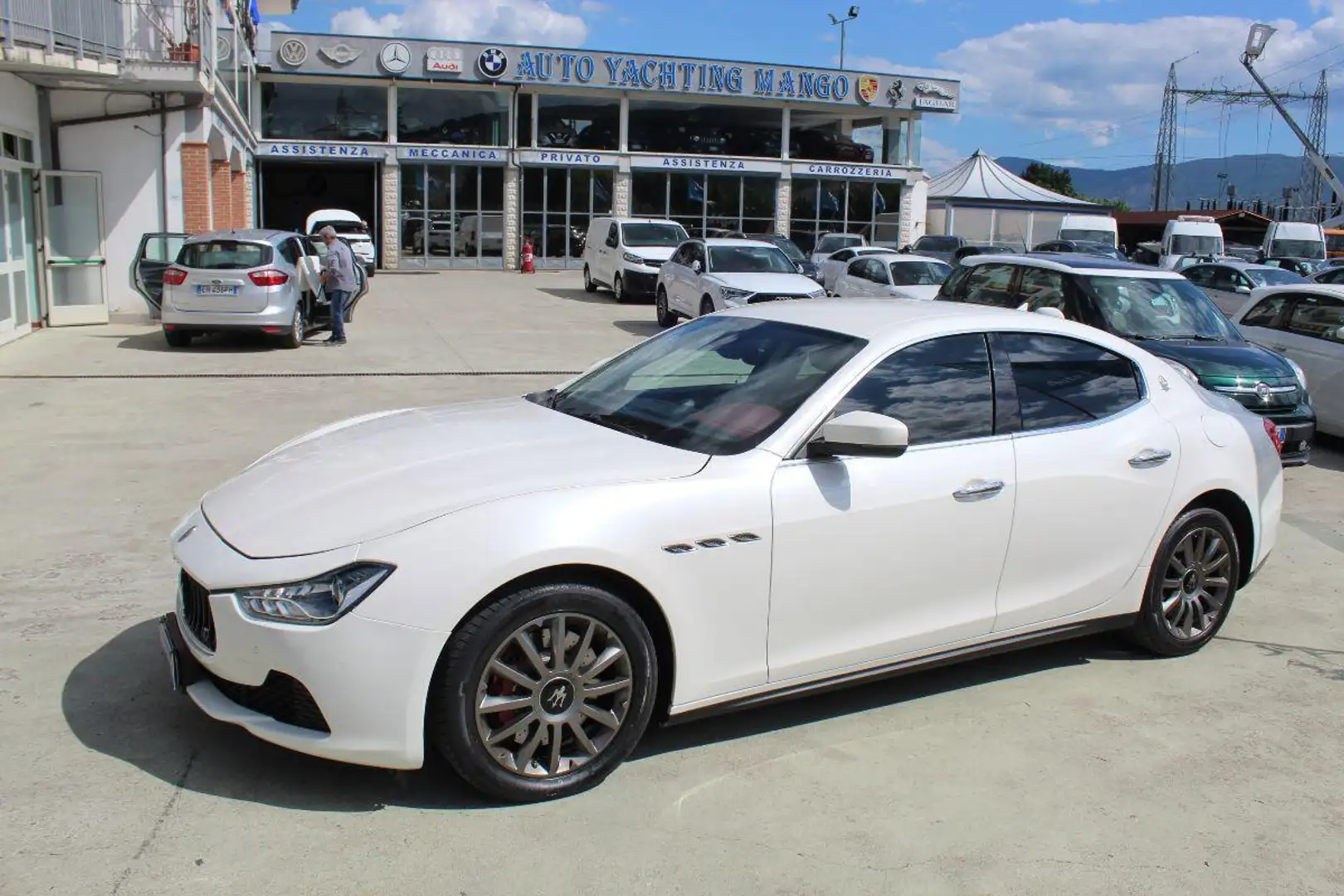 Maserati Ghibli Per Commercianti Blanc - 1