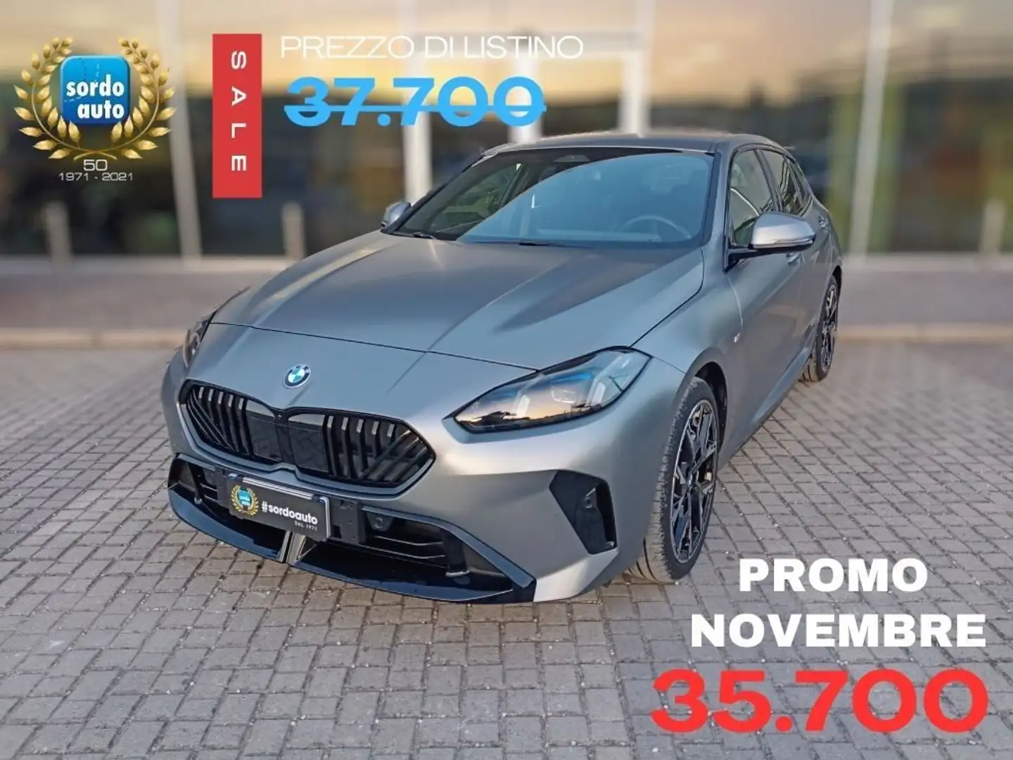 BMW 120 d Msport Grigio - 1