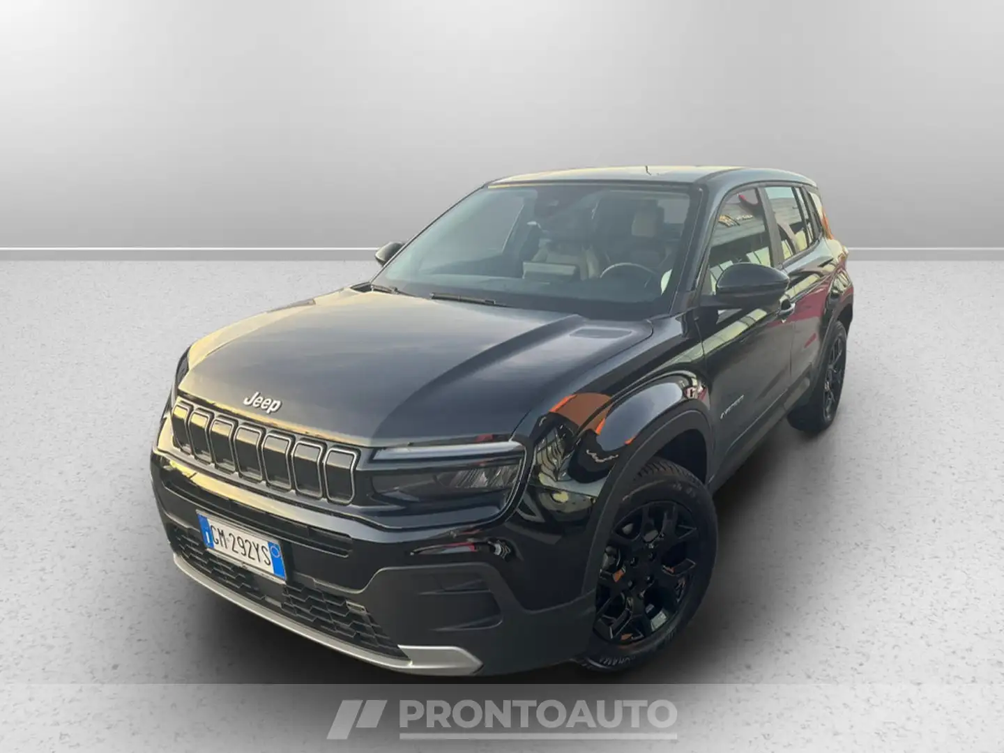 Jeep Avenger 1.2 turbo altitude fwd 100cv Schwarz - 1