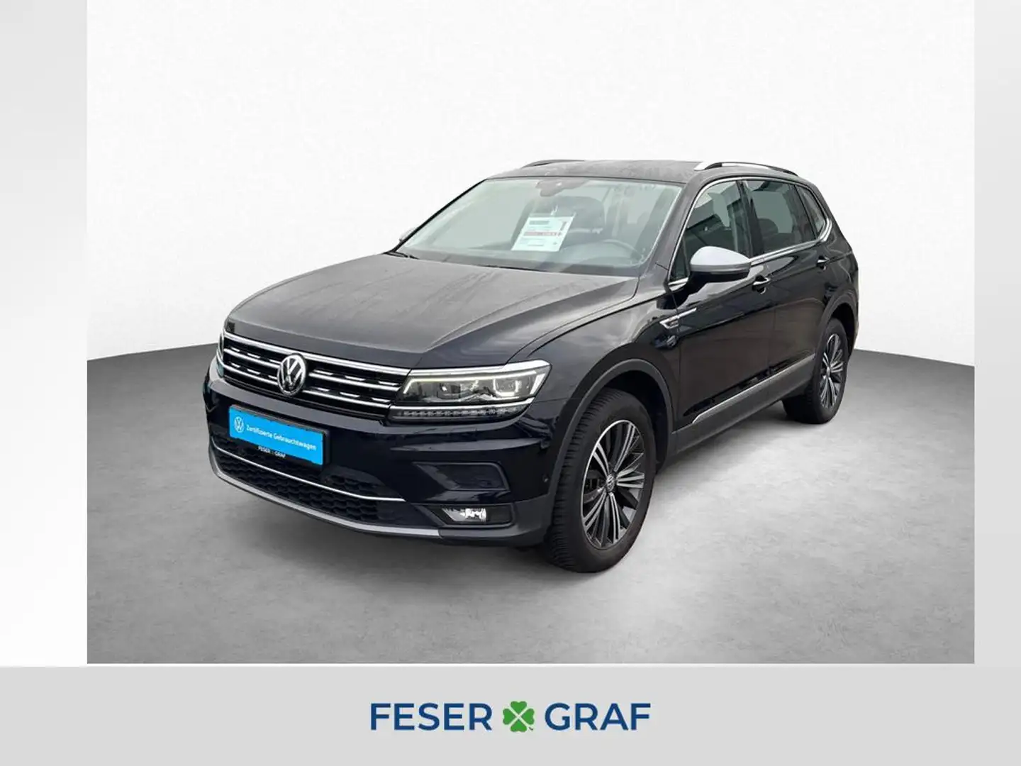 Volkswagen Tiguan Allspace Highline 2.0 TDI 4MOTION DSG 190PS Schwarz - 1