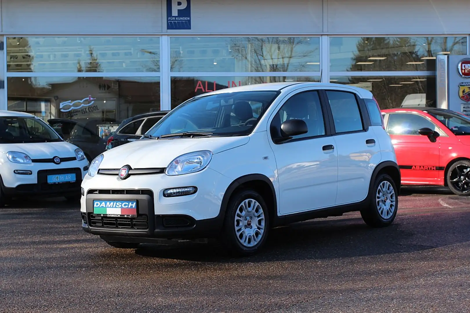 Fiat Panda 4x2 FireFly Hybrid 70 Blanc - 1