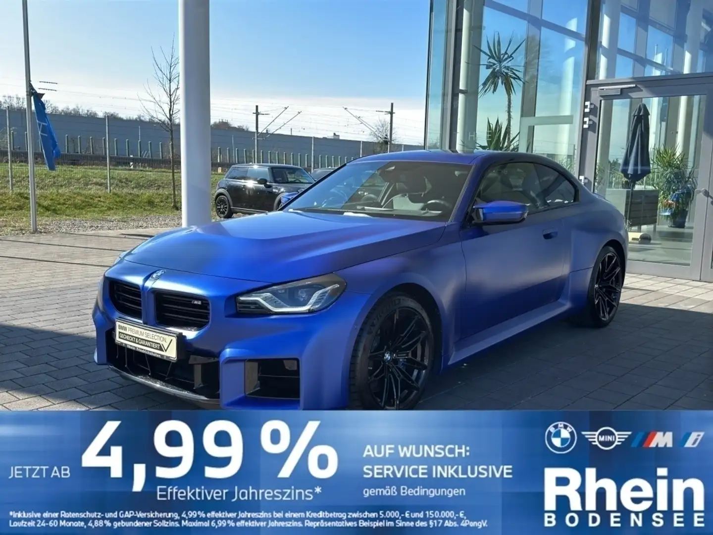 BMW M2 Coupé H&K Glasdach Lenkradheizung Rückfahrka. - 1