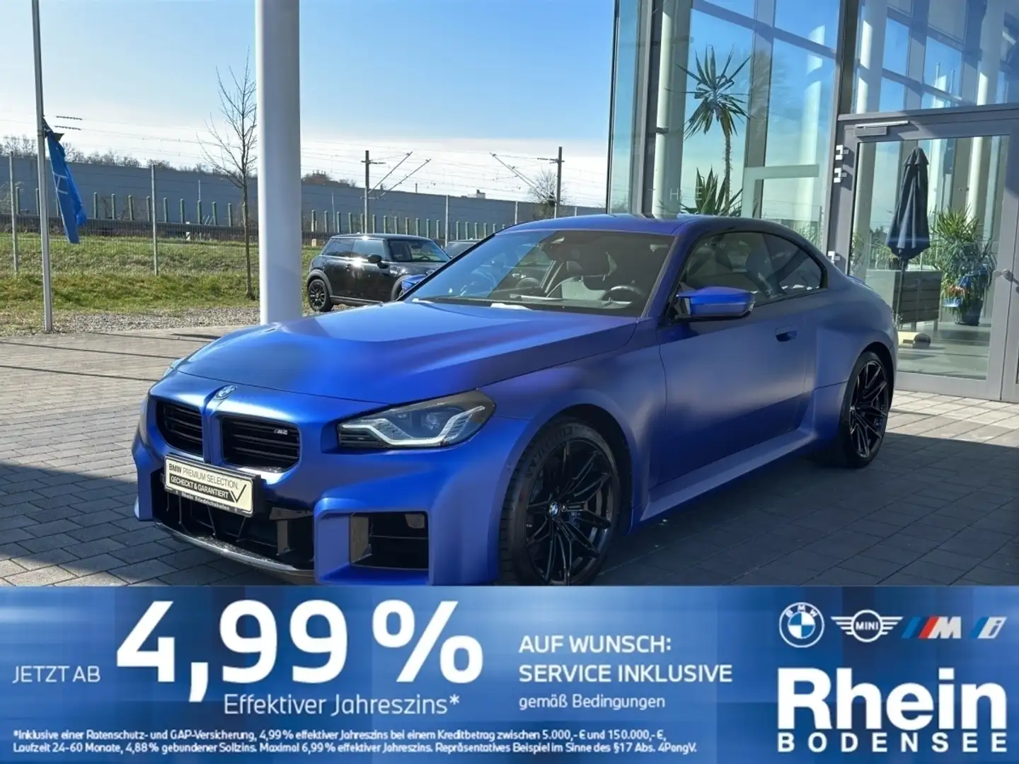 BMW M2 Coupé H&K Glasdach Lenkradheizung Rückfahrka. - 1