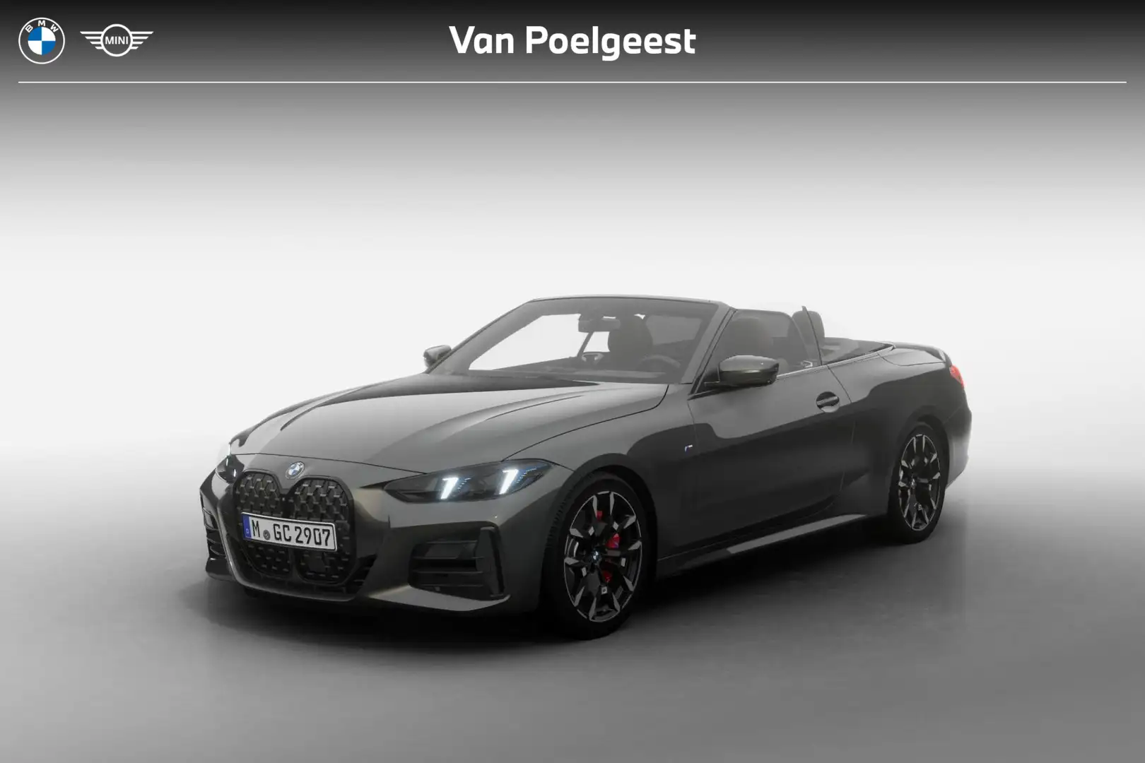 BMW 420 4 Serie Cabrio 420i | M Sport Pro | Innovation Pac Gris - 1