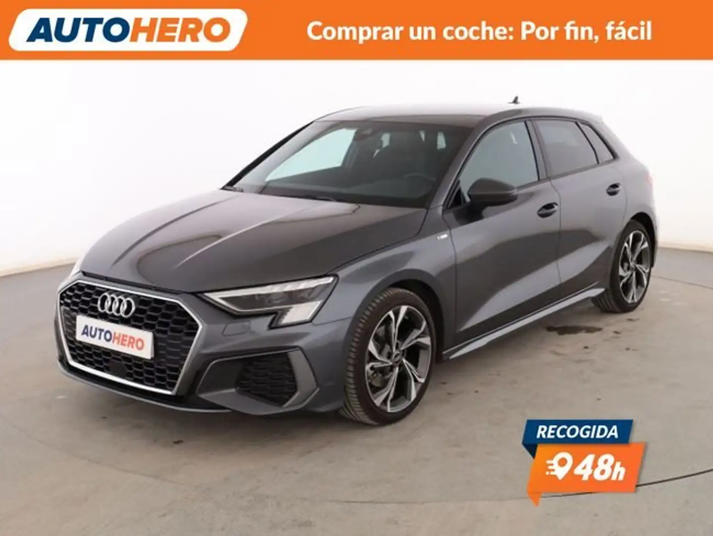 Audi A3 35 TFSI Mild-Hybrid S line Gris - 1