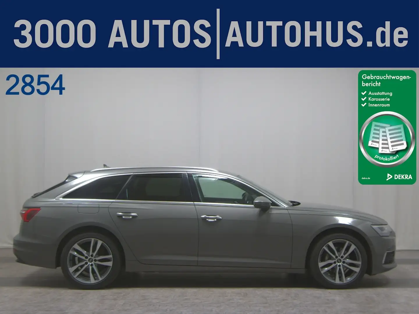 Audi A6 Avant 40 TDI design Navi LED Leder B&O 360° Grau - 1