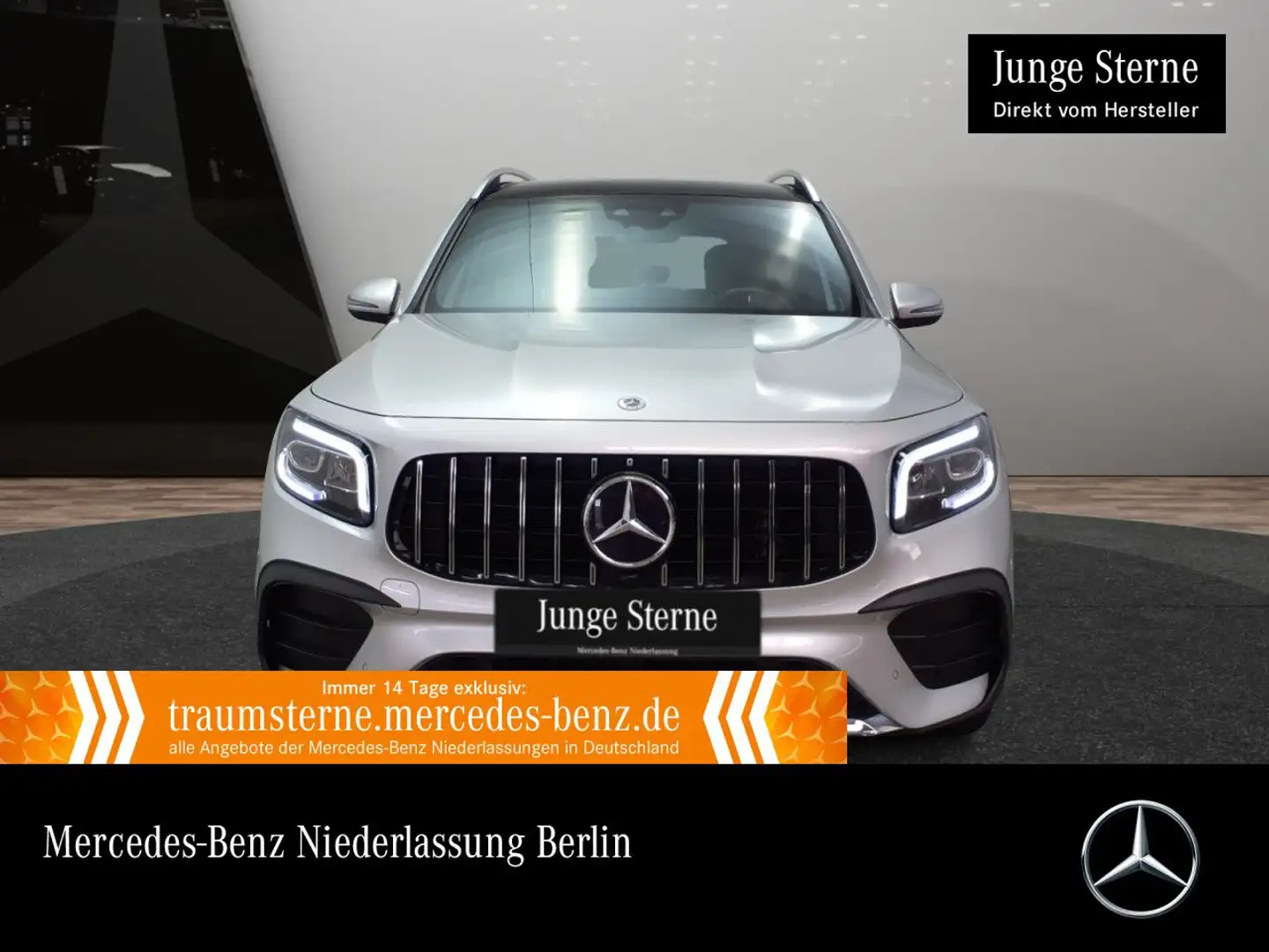 Mercedes-Benz GLB 200 AMG+PANO+LED+KAMERA+TOTW+7G Silber - 1