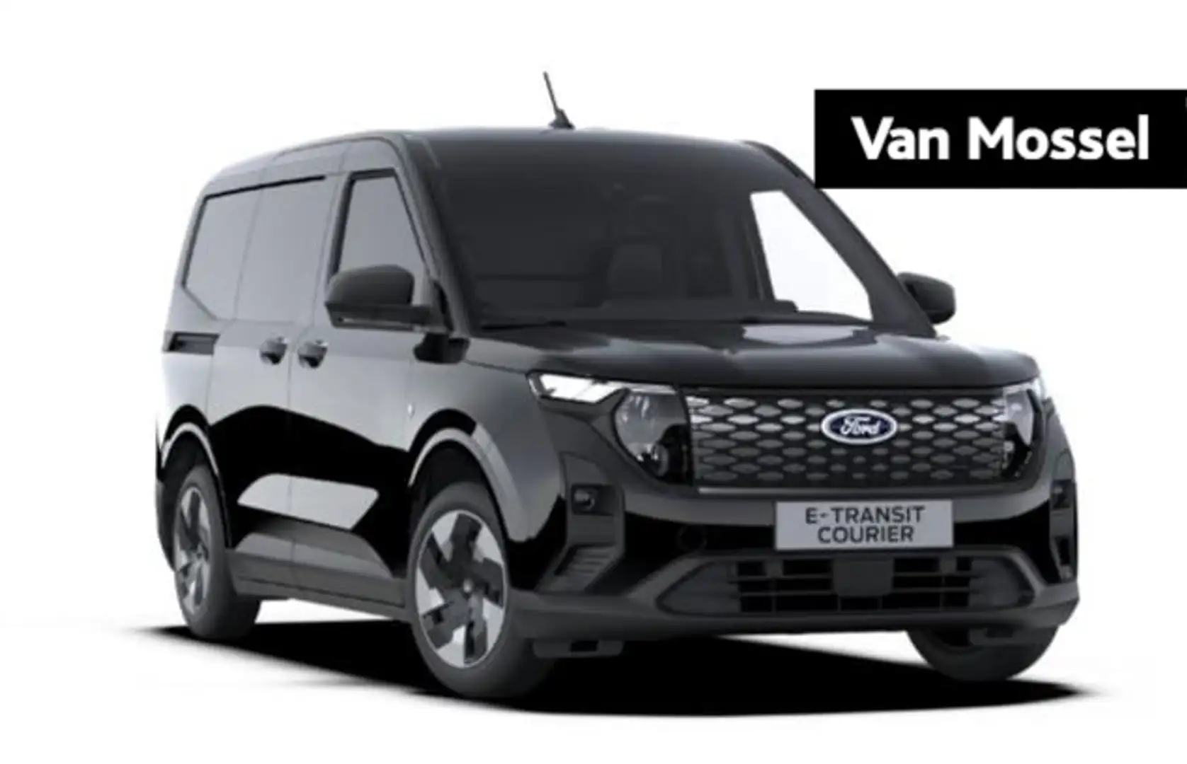 Ford Transit Courier Trend 44 kWh | VANAF 0,99% RENTE | 293 KM ACTIERAD Zwart - 1