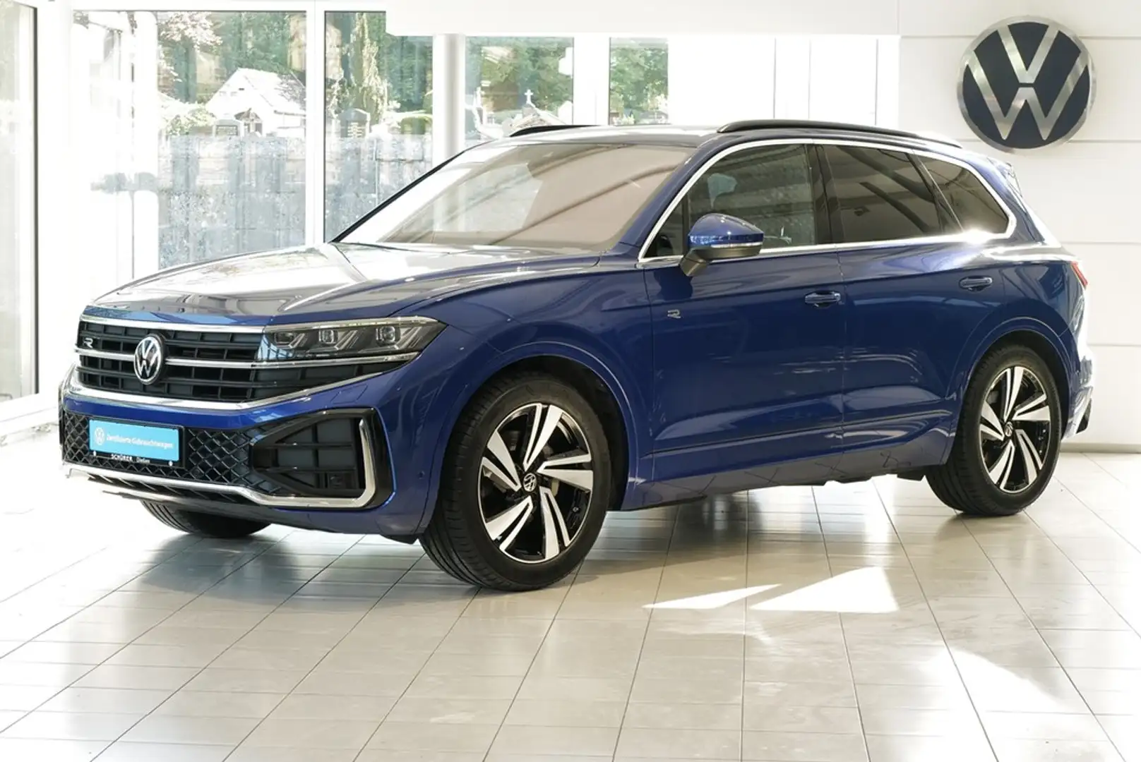 Volkswagen Touareg 3.0TDI R-Line Dynaudio Pano StdHzng HuD AHK Key... Blau - 2