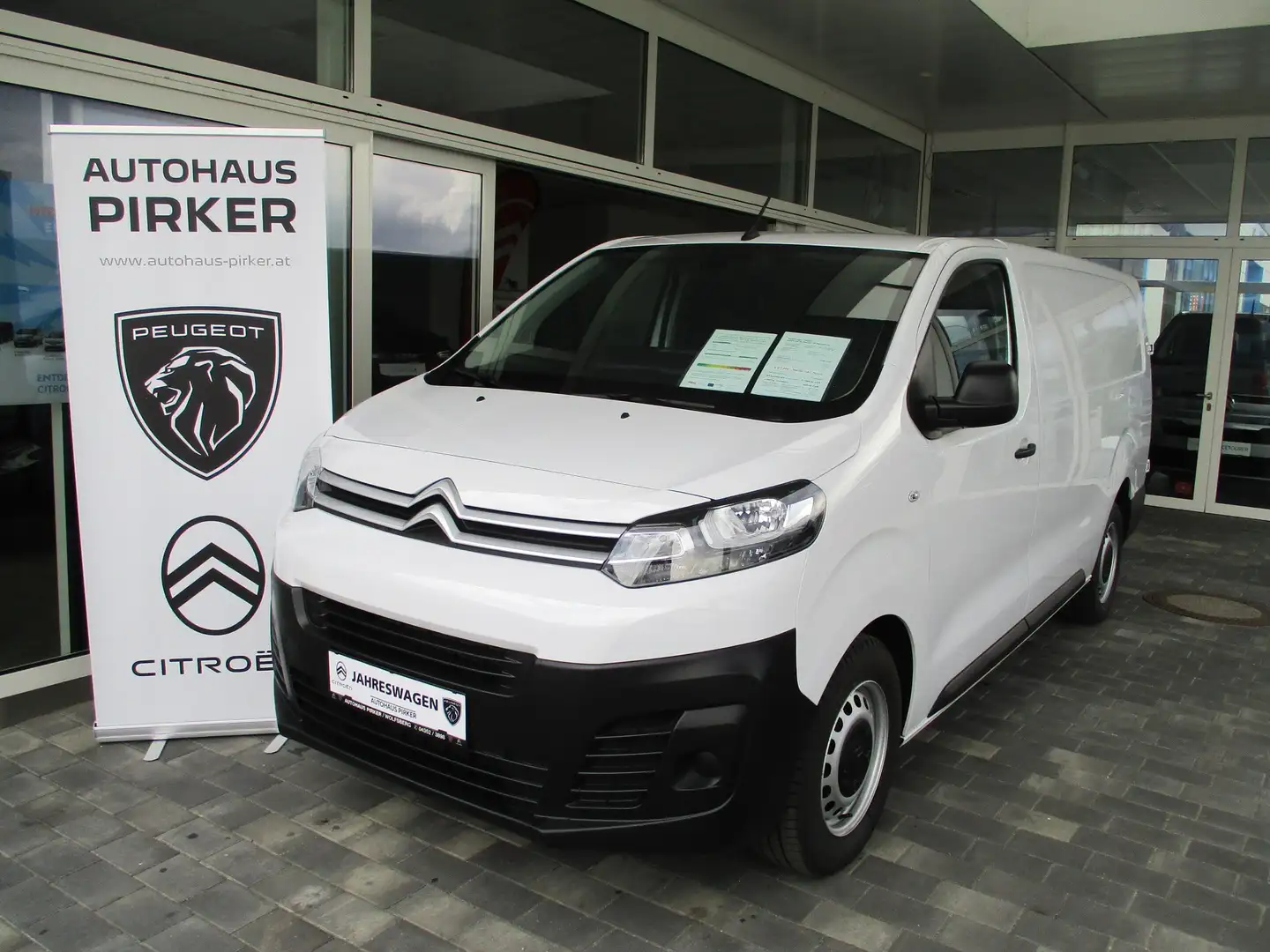 Citroen Jumpy KW XL BHDI 145, € 25.000,-- Netto Weiß - 1
