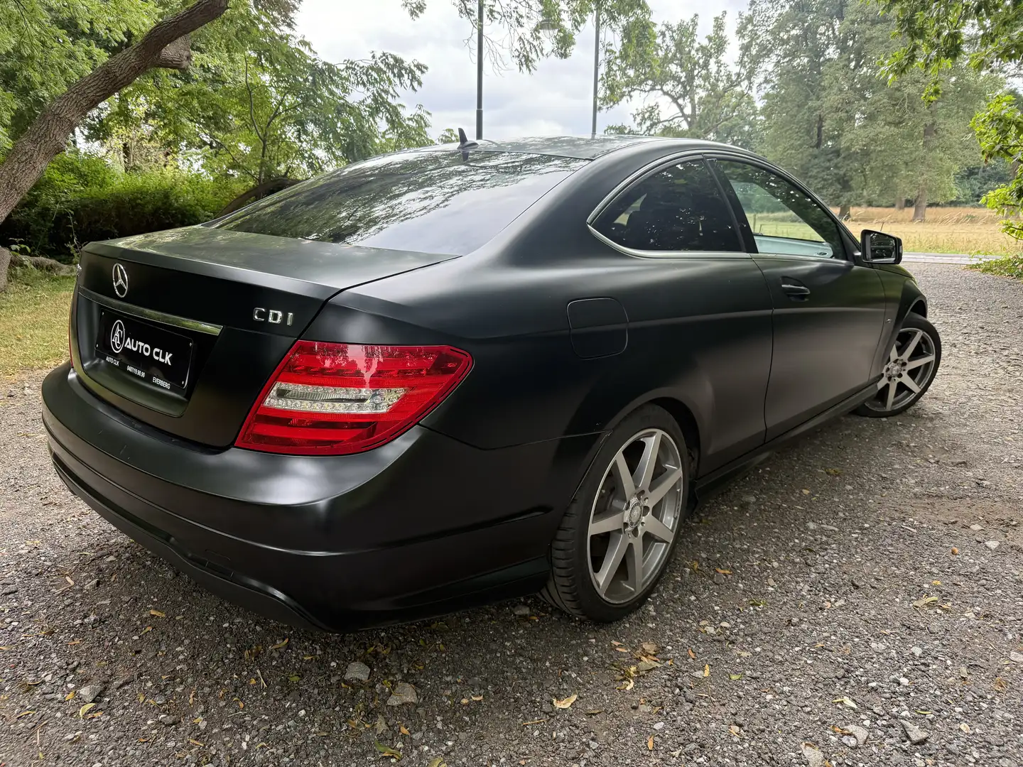 Mercedes-Benz C 250 C 250 CDI BE Coupé Edition 1 AMG Noir MAT ORIG Zwart - 2