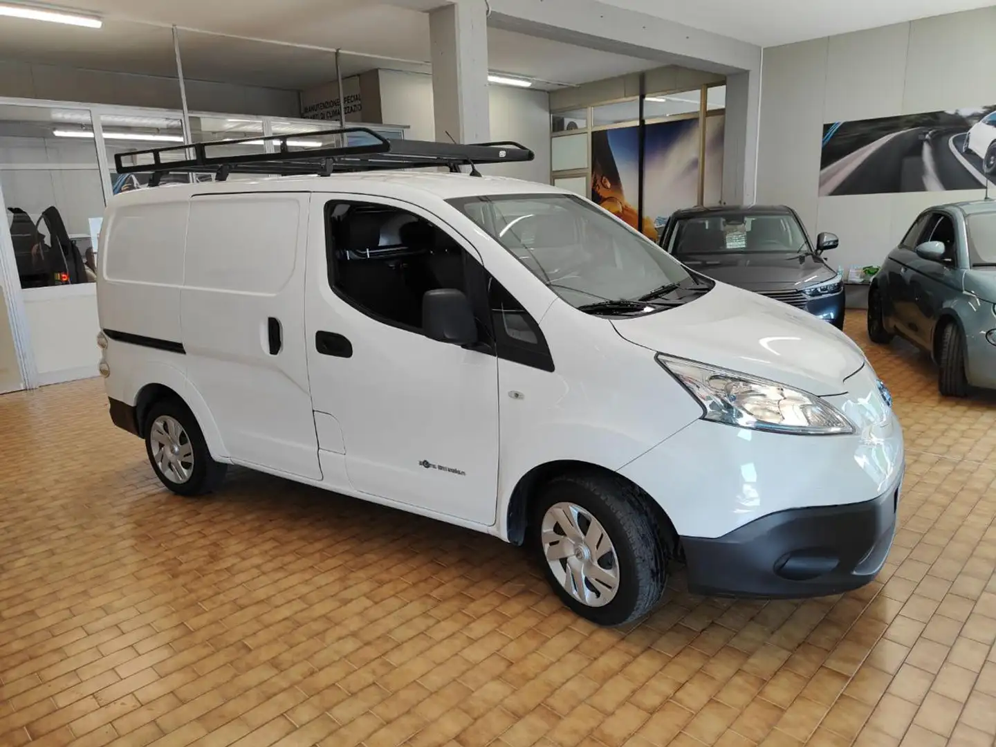 Nissan E-NV200 40 kwh, BATTERIA CERTIFICATA 86%, PREZZO + IVA Bianco - 2