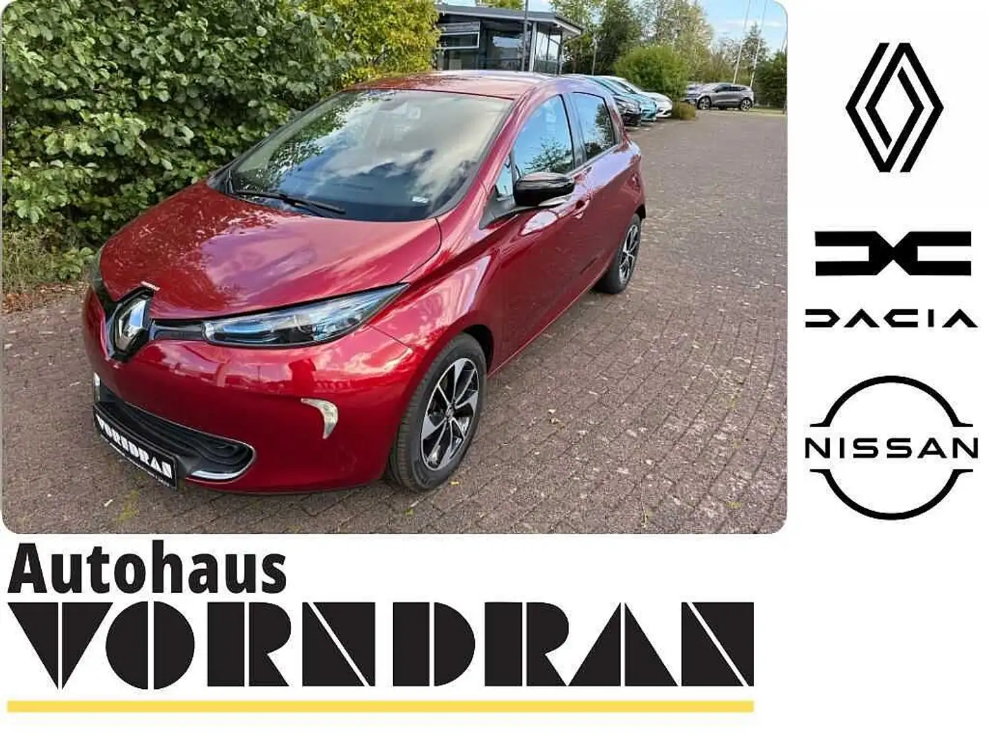 Renault ZOE Intens ZE40 PDC+Kamera, SHZ, DAB, Batteriemiete Red - 1