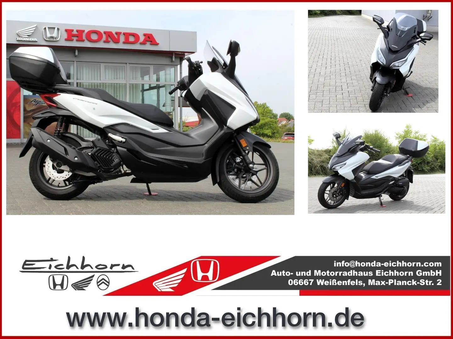 Honda Forza 125 Forza 125 NSS125ADS ABS+ LED !!AKTION!! Weiß - 1