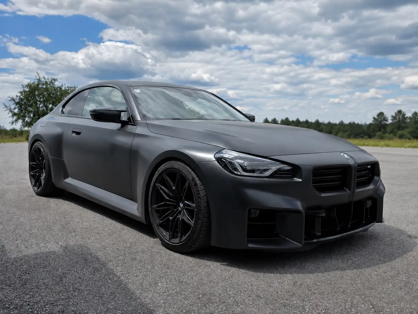 BMW M2 LEASINGF./NOCH HÄNDLERGARANTIE/TIEFERL/EINGETRAGEN Schwarz - 1