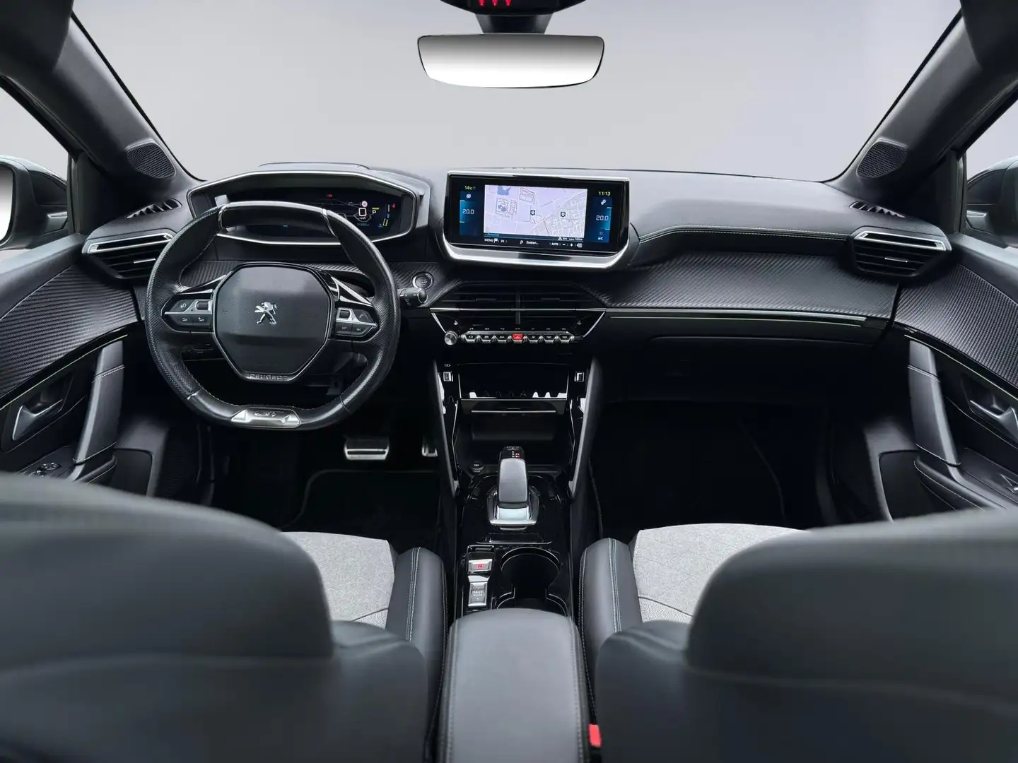 Peugeot e-208 EV GT 350 50 kWh, adaptief cruise control, panoram Grijs - 2