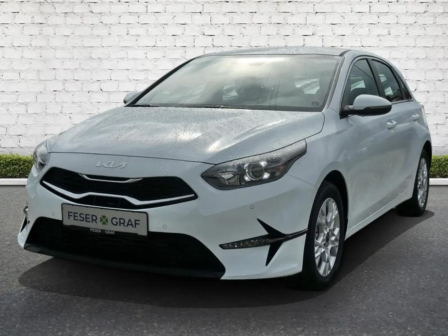Kia Ceed / cee'd 1.0T 100 ULTIMATE Navi Tempomat Sitzhzg PDC Weiß - 1