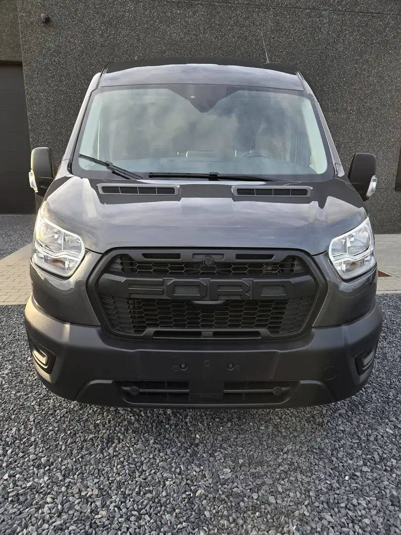 Ford Transit L2H2 BTW-Wagen CAMERA-TREKHAAK-PDC Grijs - 2
