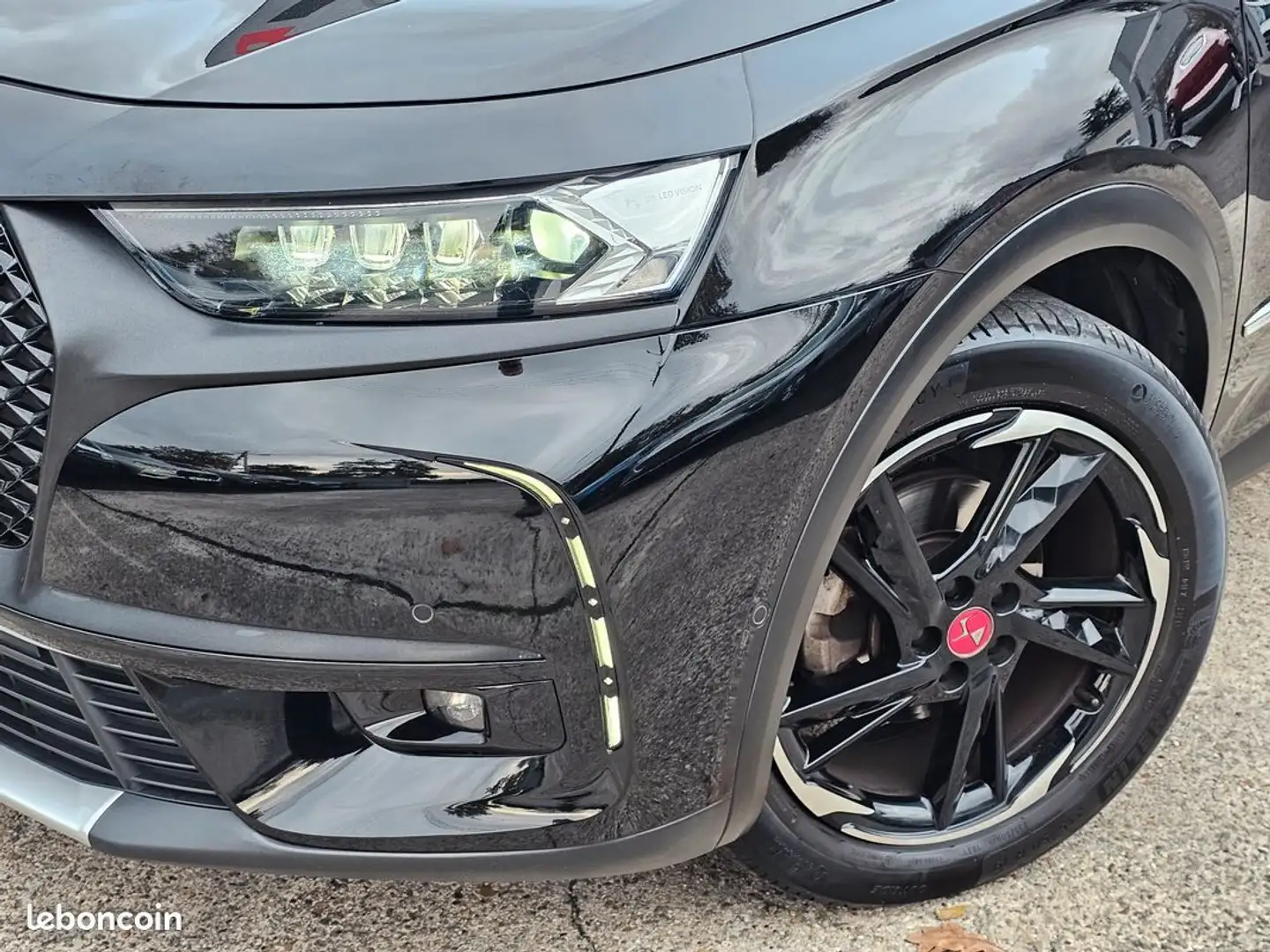 DS Automobiles DS 7 Crossback Superbe ds7 performance+ eat8 toit ouvrant cuir + option 1°main Noir - 2