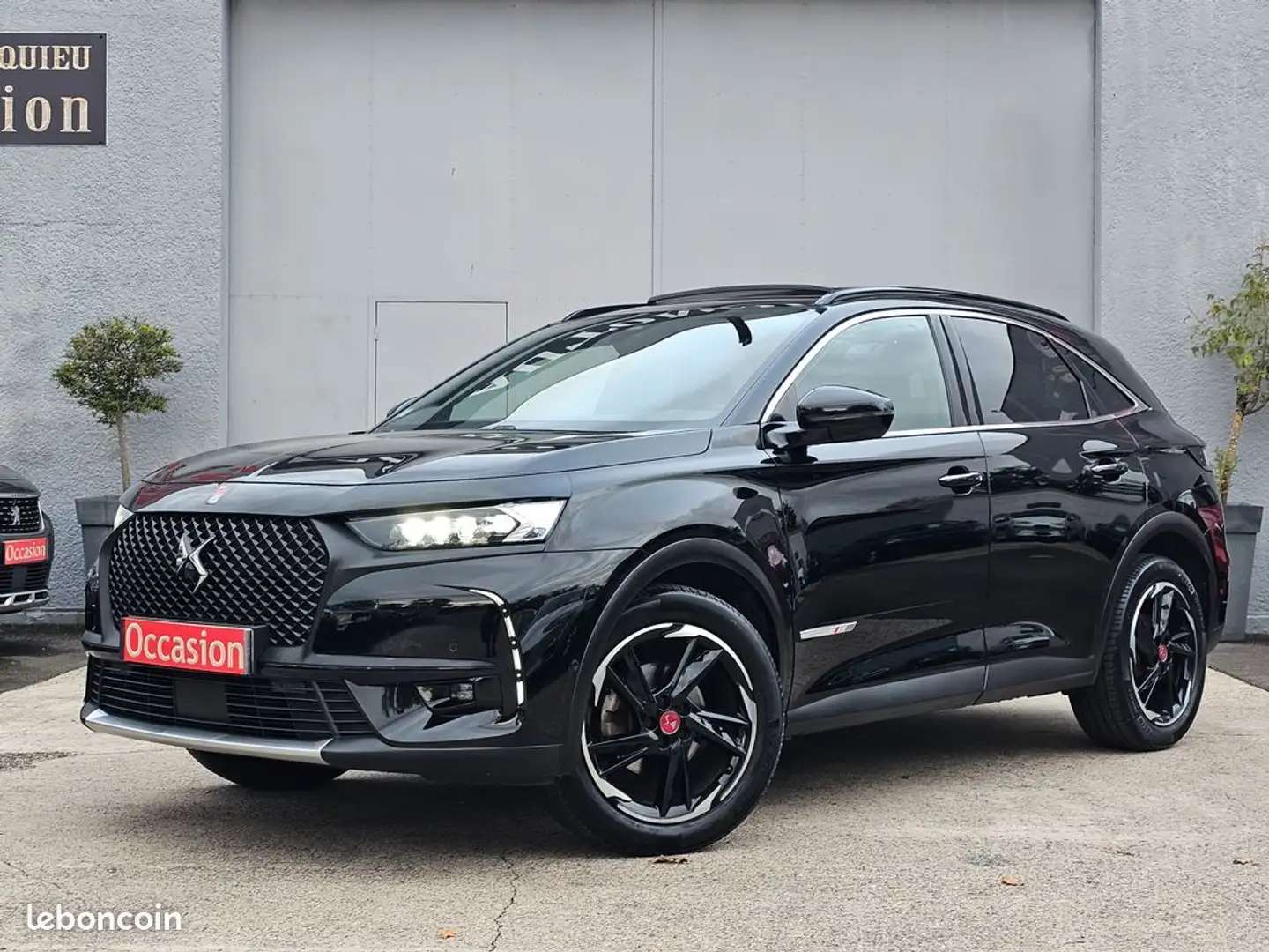 DS Automobiles DS 7 Crossback Superbe ds7 performance+ eat8 toit ouvrant cuir + option 1°main Noir - 1