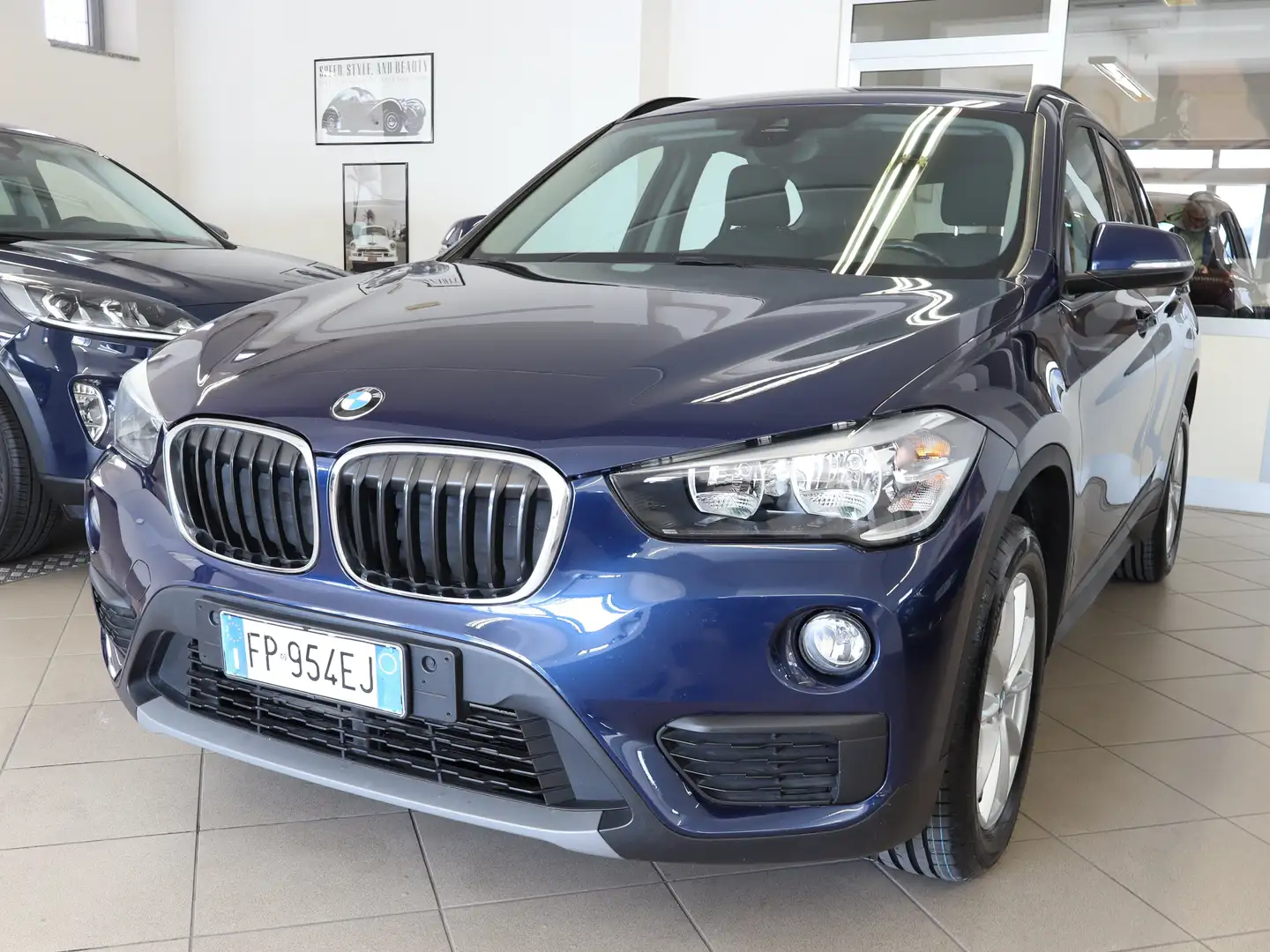 BMW X1 SDRIVE 18d AUTO - CONDIZIONI ECCELLENTI!!! Blu/Azzurro - 1