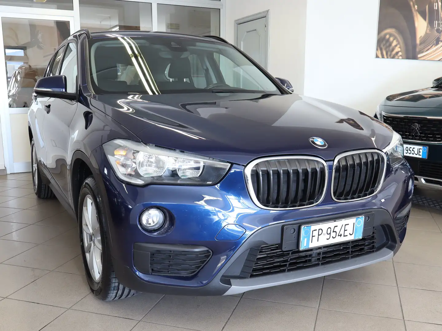 BMW X1 SDRIVE 18d AUTO - CONDIZIONI ECCELLENTI!!! Blu/Azzurro - 2