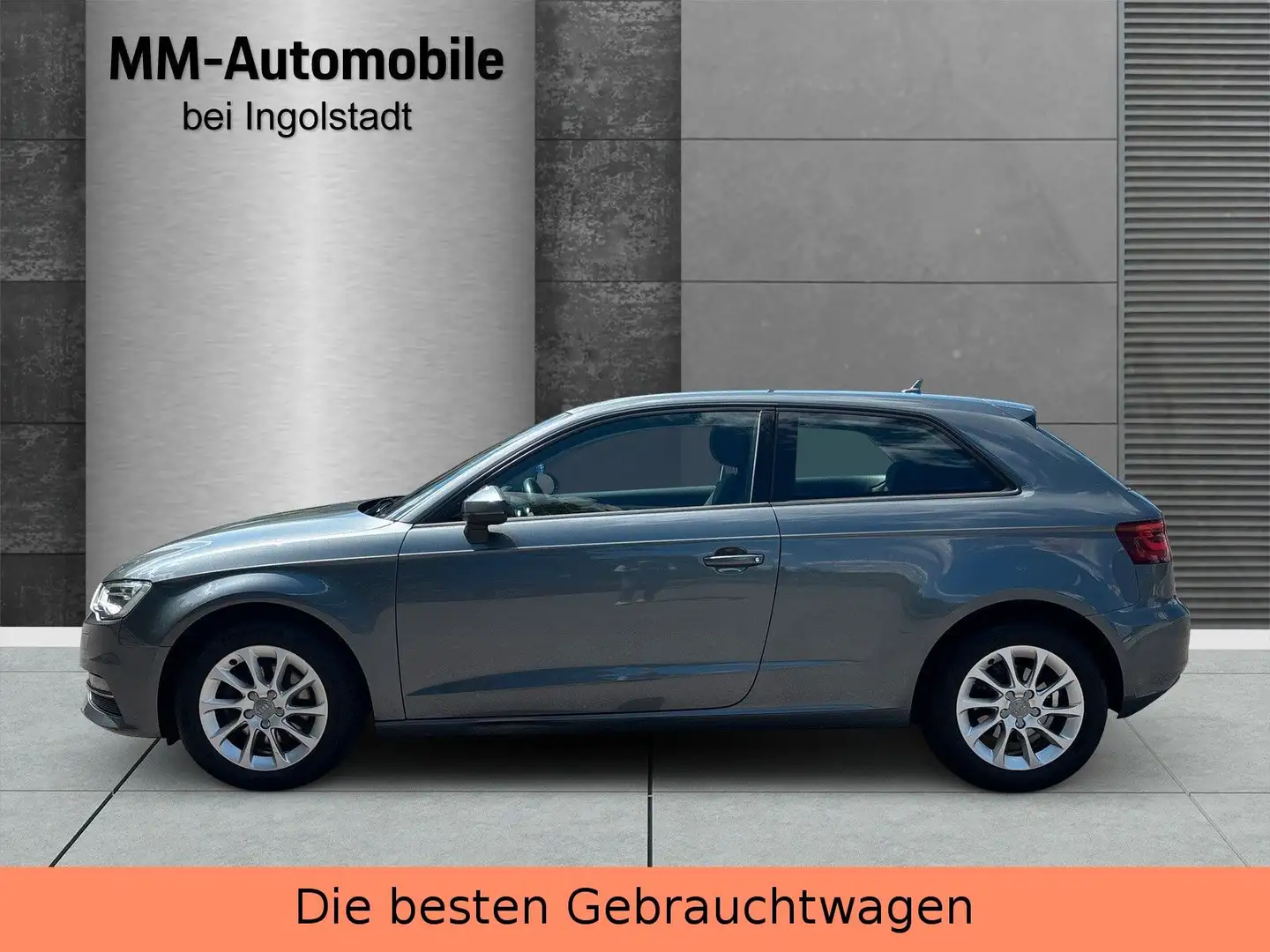 Audi A3 attraction-TÜV+INJECTOREN+TURBOLADE NEU-TOP Grau - 2