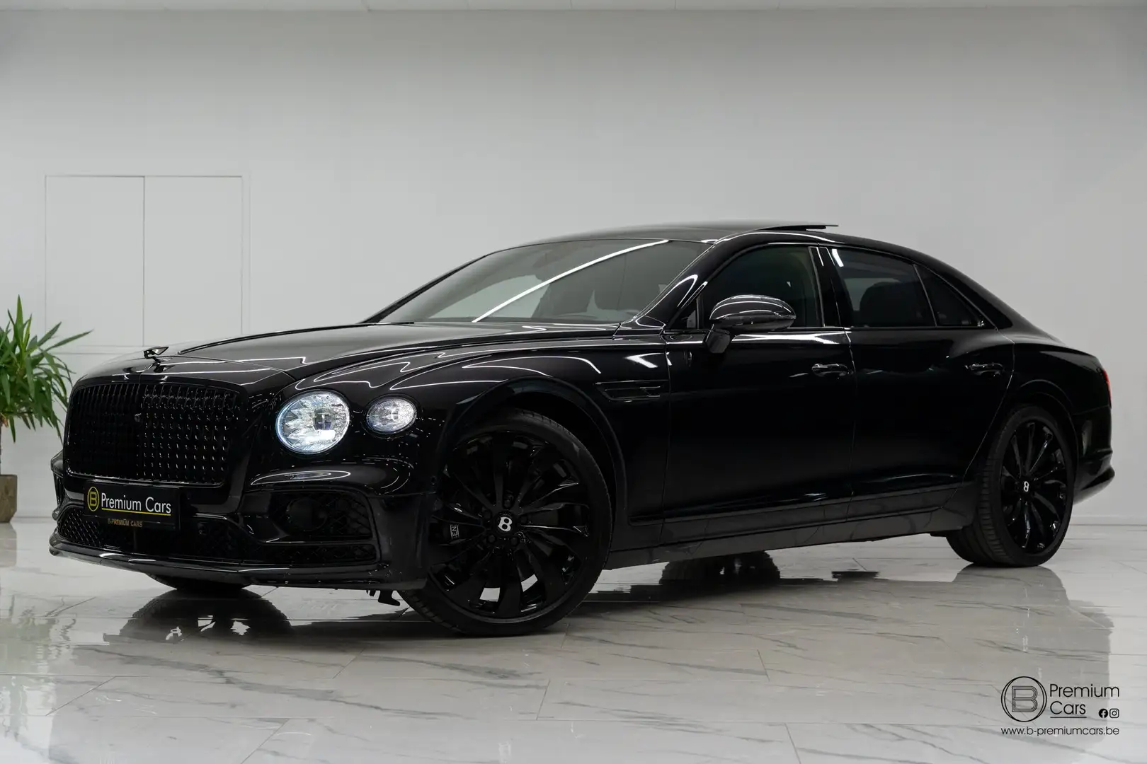 Bentley Flying Spur 4.0 V8! PPF, Carbon, Mulliner /Touring /City pack! Noir - 1