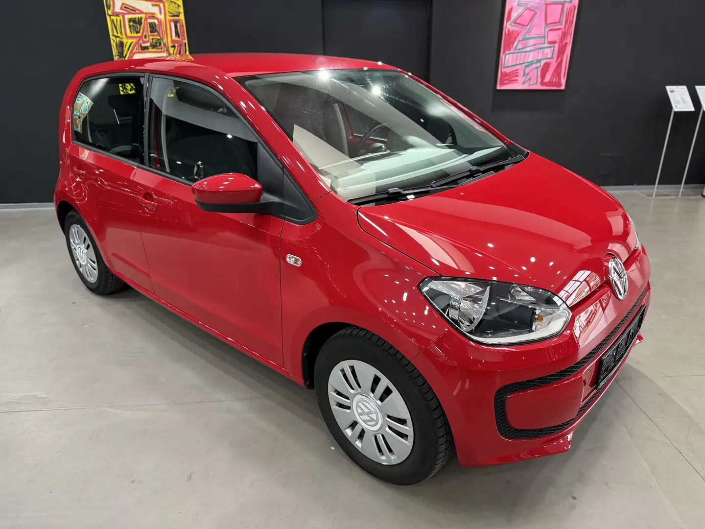 Volkswagen up! move up! BMT*1.Hand*TÜV NEU*Klima* Rot - 2
