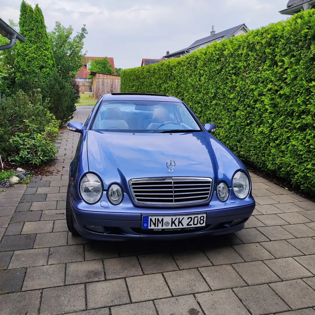 Mercedes-Benz CLK 230 Coupe Kompressor Elegance Niebieski - 2