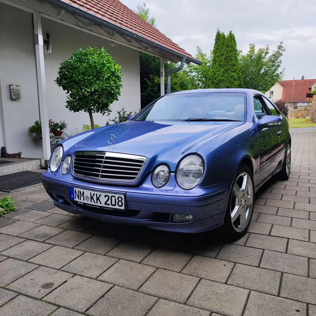Mercedes-Benz CLK 230 Coupe Kompressor Elegance Niebieski - 1